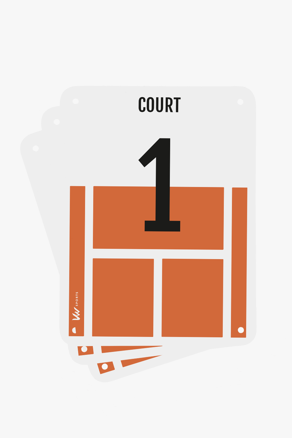 Numéro de court tennis