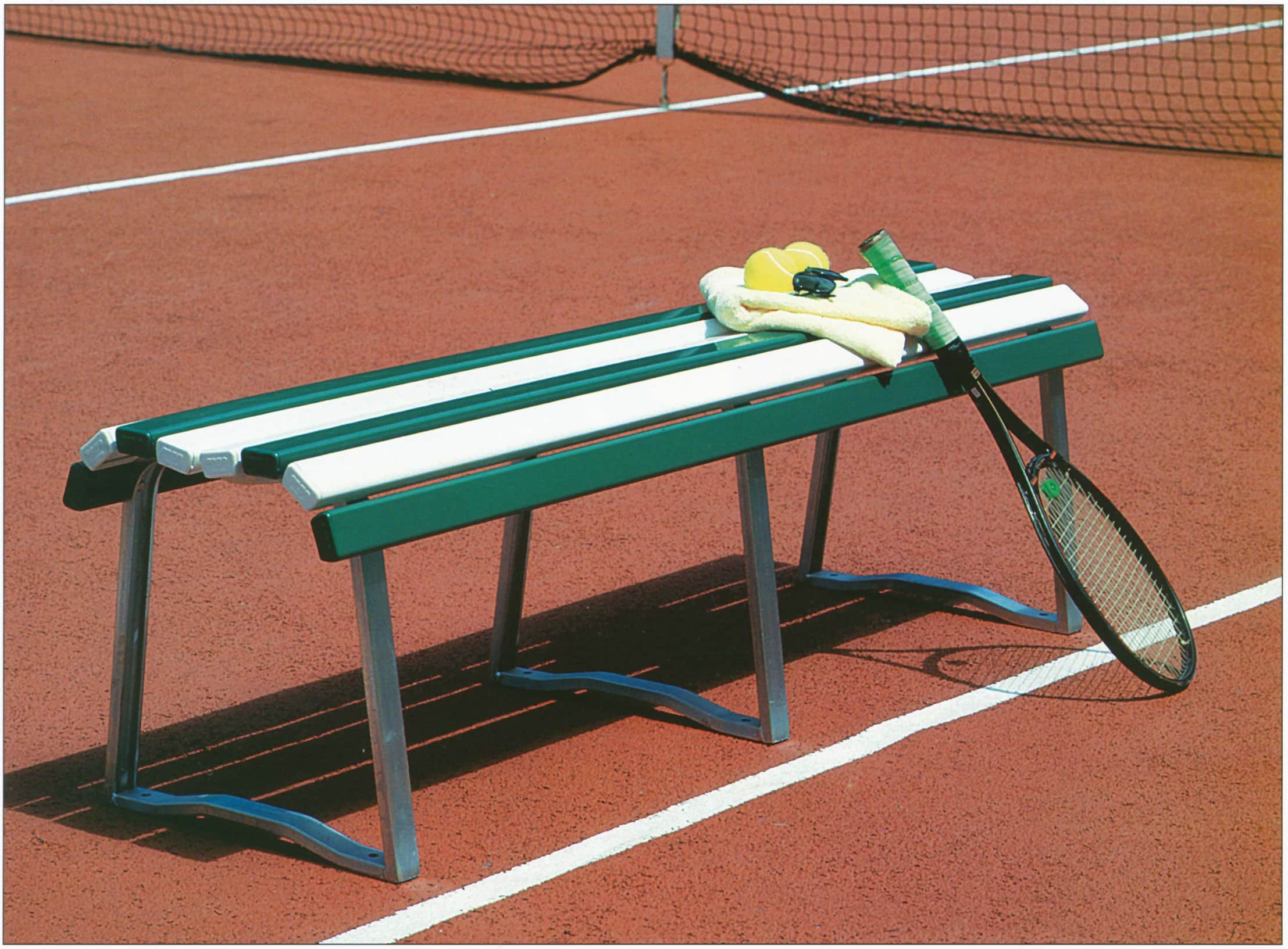 Banc Sans Dossier Lames Plastique Longueur 2m Vw Sports