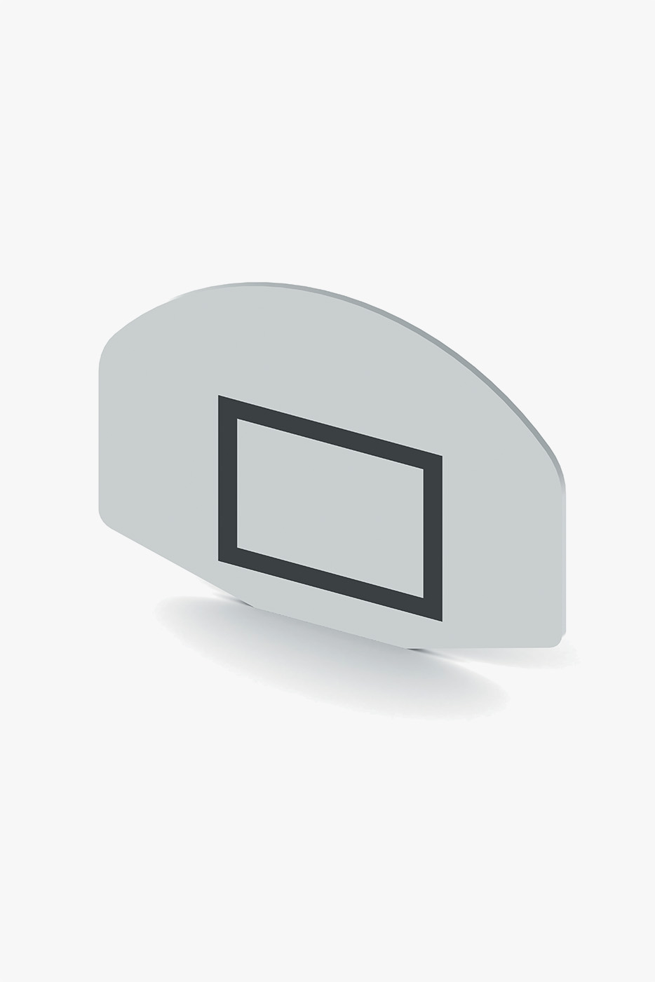 Panneau de basket demi lune standard