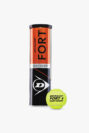 Balles Dunlop terre battue - 4 tubes