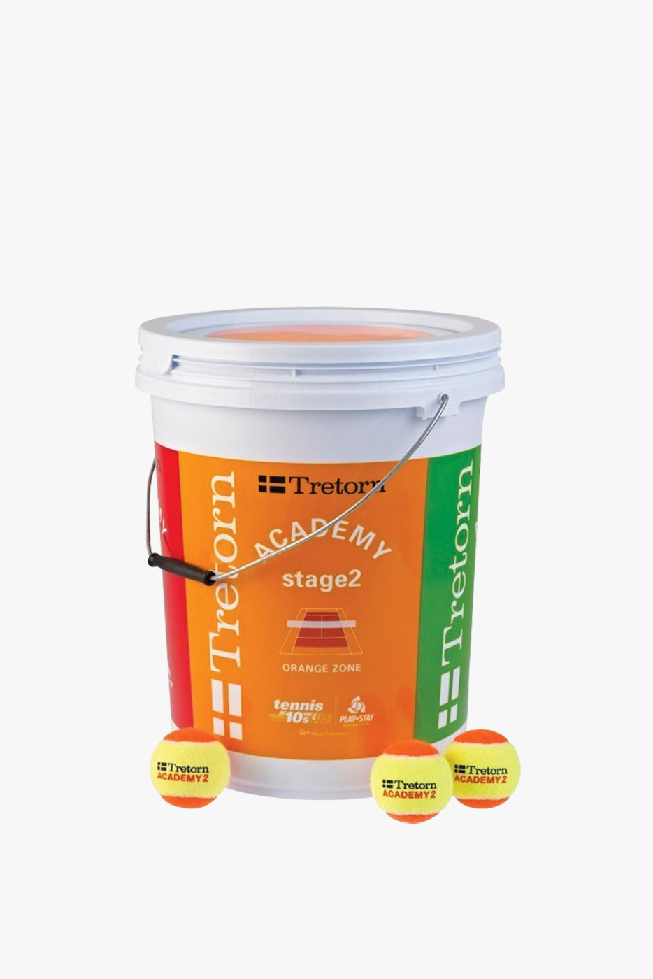 Carton de 72 balles TRETORN STAGE 2