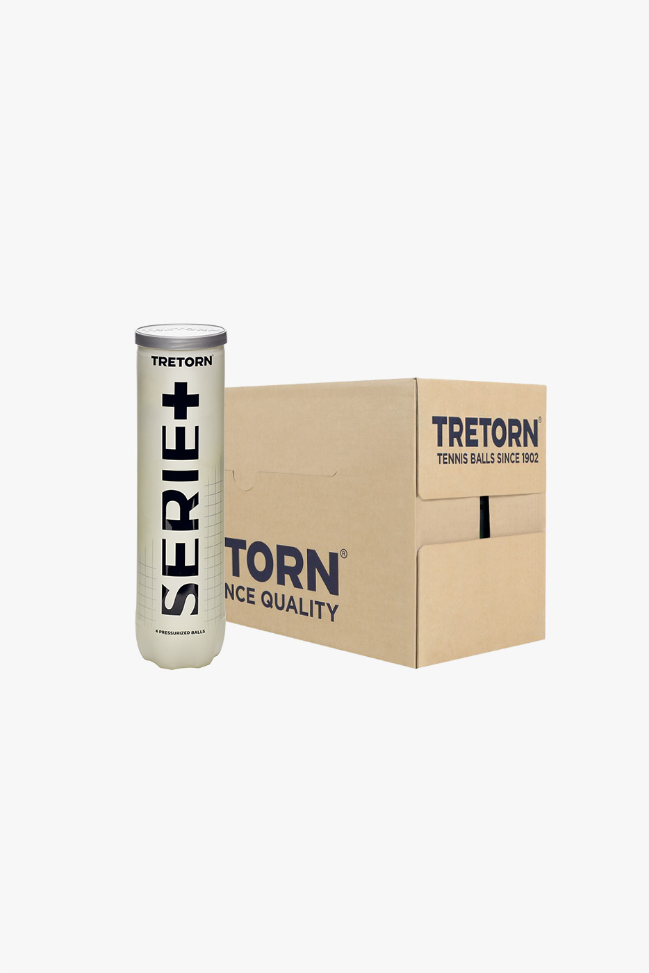 Carton de 18 tubes de 4 balles TRETORN SERIE +