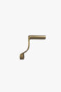 Replacement crank for winch, square shaft