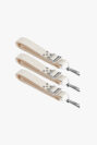 Lot de 3 Régulateurs coton - Gamme Prestige made in France