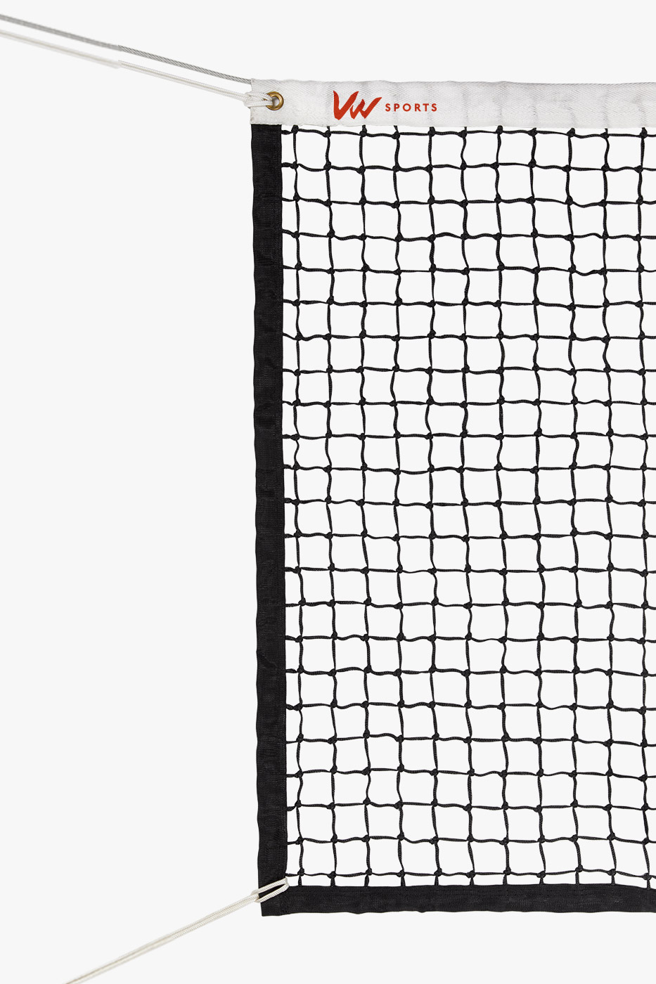 Filet de tennis gamme prestige logoté VW SPORTS - Maille double Ø 3 mm